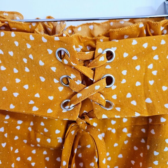 Shein Yellow Maxi Skirt - Picture 3 of 7